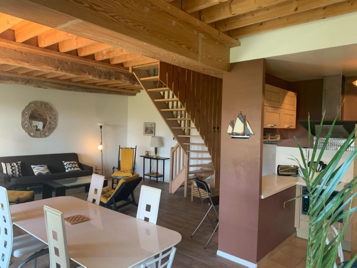 Nid De Pie Grand Duplex Lumineux Cadre Verdoyant Calme A 5 Mn De La Mer Pres Port En Bessin, Bayeux, Omaha Beach, Commes Ngoại thất bức ảnh